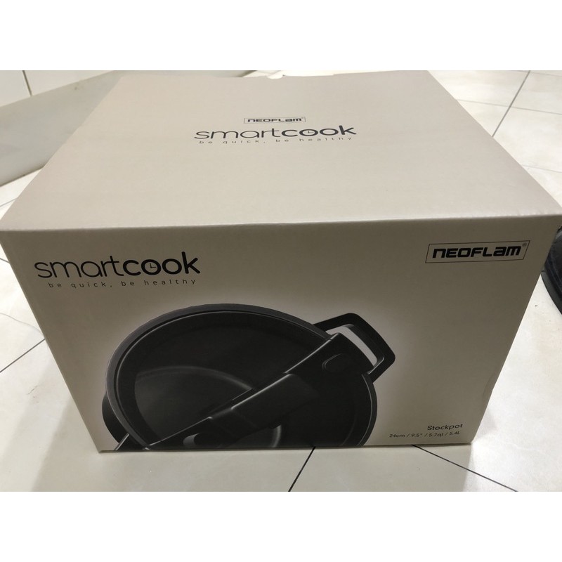 NEOFLAM Smart Cook 低壓悶煮鍋 24cm 壓力鍋 悶燒鍋 不沾鍋 雙耳湯鍋 低壓鍋 悶煮鍋 韓國製