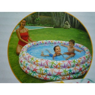 INTEX 原廠 56440彩色星星兒童充氣戲水池 幼兒玩水戲水 玩水池 游泳池 遊戲球池(免費檢修 瑕疵換新品)