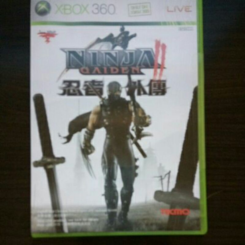 xbox360遊戲片忍者外傳2中文版