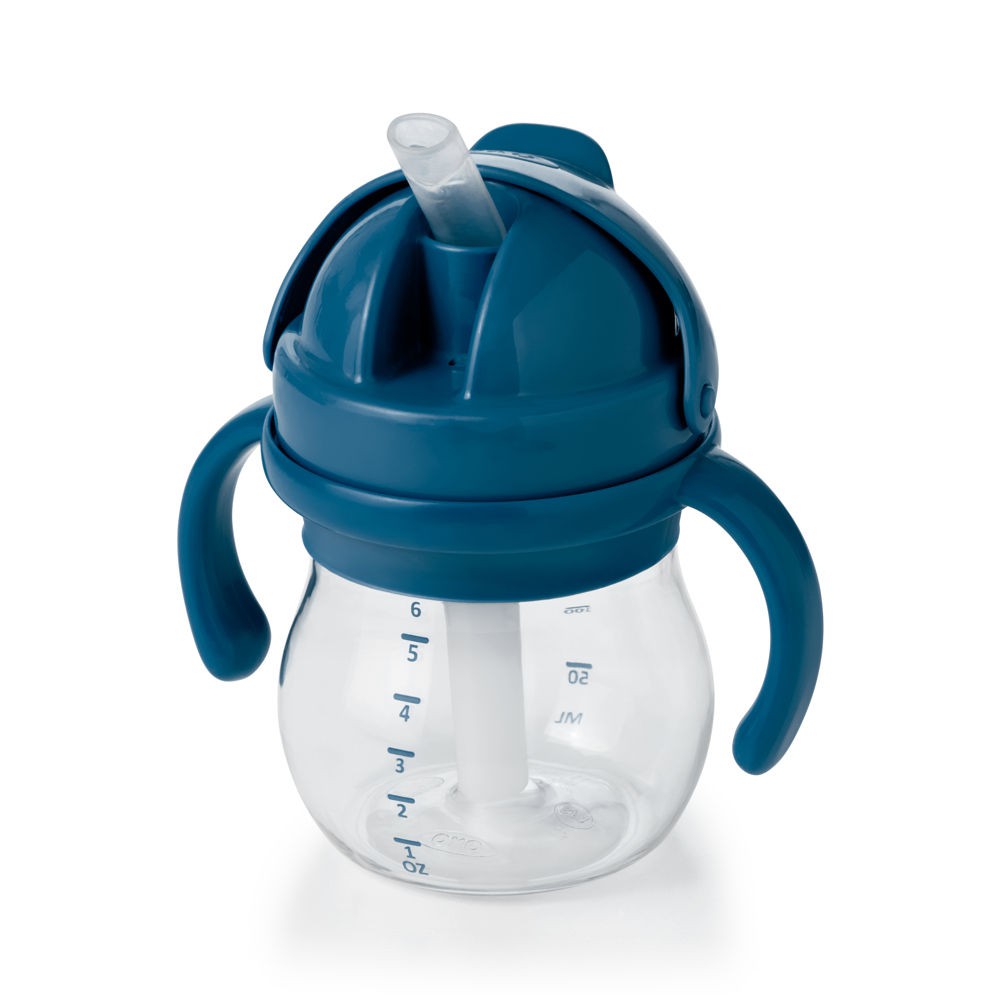 【OXO】tot 寶寶握吸管杯-共3色《泡泡生活》無毒 不含雙酚A 安全食用