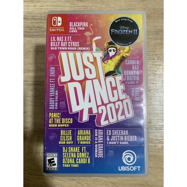 NS Switch Just dance 2020 舞力全開 中文版 二手 9成新