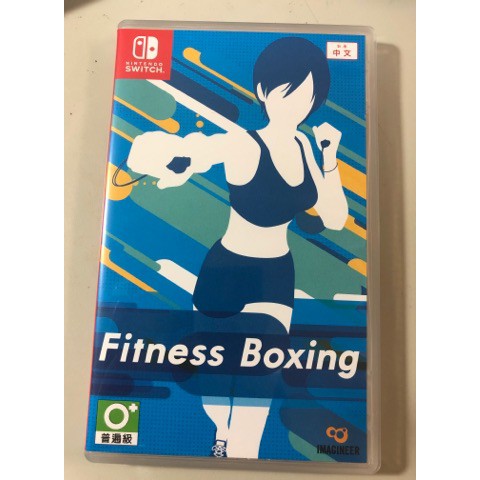 switch二手遊戲片-Fitness Boxing
