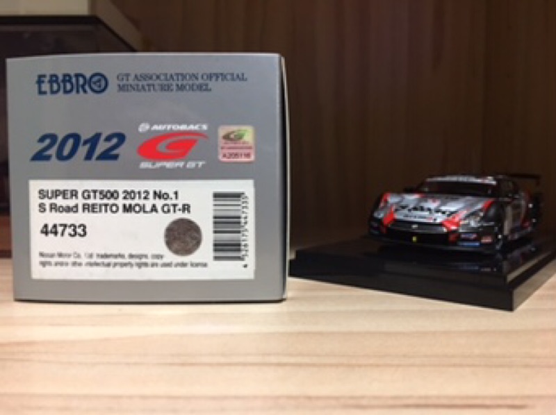 エブロ 1 43 S Road Reito Mola Gt R Low Down Force Super Gt500 12 No 1 完成品