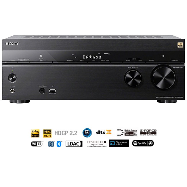 【昌明視聽】簡先生專屬下標SONY STR-DN1080環繞擴大機+5.1.2CS系列家庭劇院音響組天空聲道 原廠公司貨