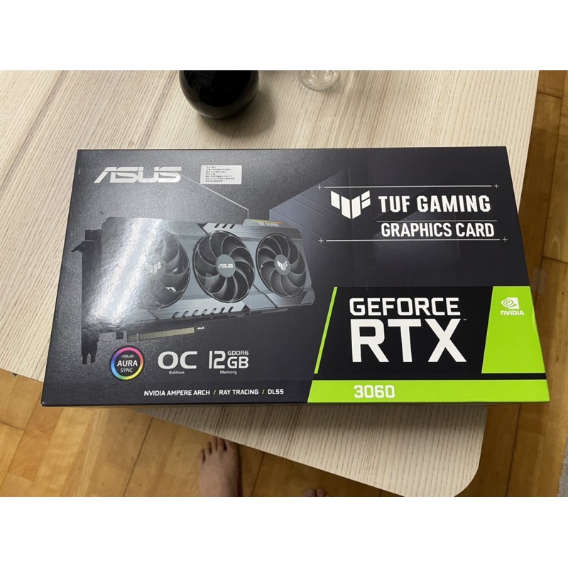 全新 華碩 TUF-RTX3060-O12G-GAMING 顯示卡 TUF RTX 3060 OC 12G