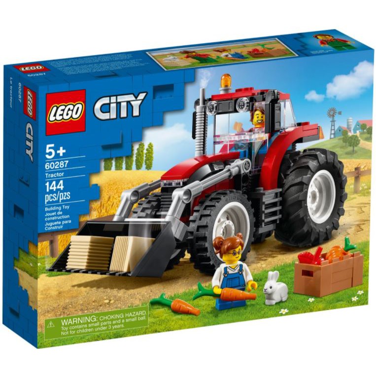 ［想樂］全新 樂高 Lego 60287 City 拖拉機