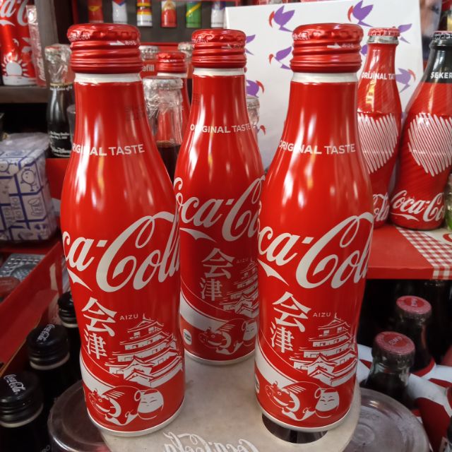 YUMO家 会津 現貨 日本城市限量鋁瓶  可口可樂