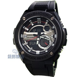 CASIO卡西歐G-SHOCK GST-210B-1A DR手錶 黑 分層防護構造 運動 男錶【錶飾精品】