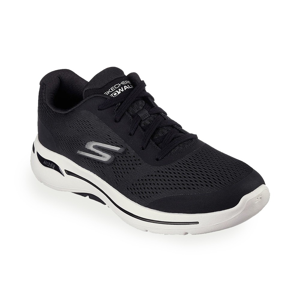 SKECHERS 男 GO WALK ARCH FIT 走路(健走)鞋-216262BKW 廠商直送