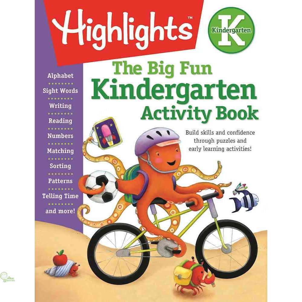 The Big Fun Kindergarten Activity Book