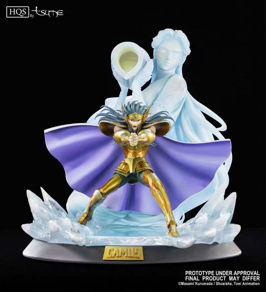 翻模gk預購 Tsume Hqs 聖斗士星矢t社水瓶座卡妙曙光女神之寬恕雕像taurus公仔gk 優質公仔 蝦皮購物