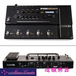 造韻樂器音響- JU-MUSIC - 全新Line6 POD HD300 綜合 效果器