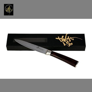 【臻】料理刀具 大馬士革鋼系列 / 120mm水果刀 DLC828-08