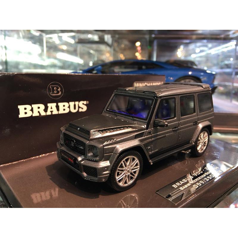 吉華科技@ MINICHAMPS BRABUS 900 Mercedes-Benz G65 2017 消光灰 1/43