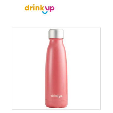 DrinKup智慧保溫瓶 (亮面珊瑚紅)