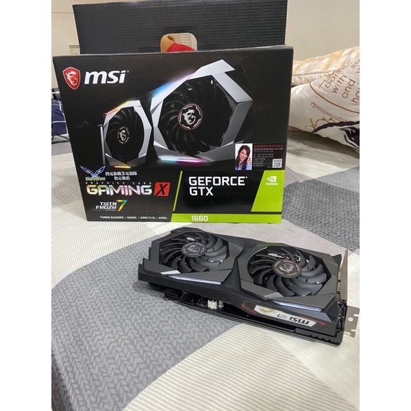 請勿下標 「客定了」微星msi  6G GAMING X GEEORCE GTX1660顯示卡面交  絕無礦卡