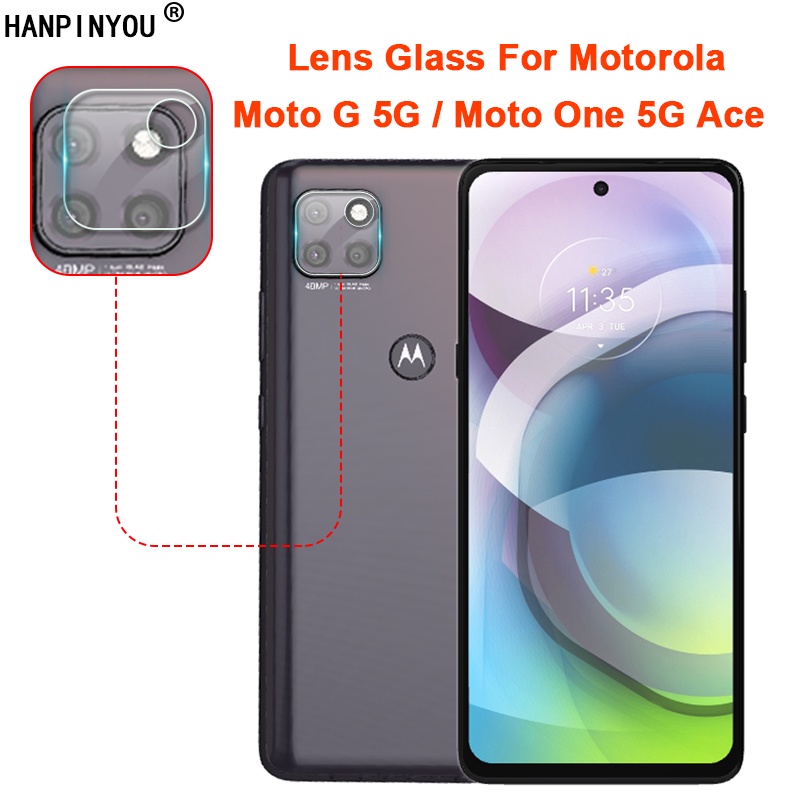 MOTOROLA 適用於摩托羅拉 One 5G Ace / Moto G 5G / Plus 透明超薄後置攝像頭鏡頭保護
