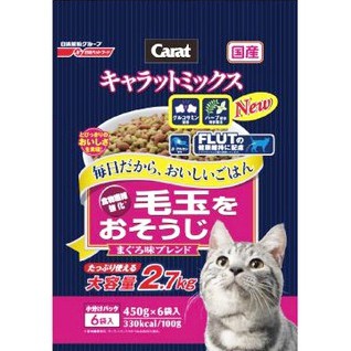 🐝Gucci 日本製🇯🇵日本國產🇯🇵《Carat日清毛玉 化毛配方2.7kg》原色顆粒 非彩色 贈試吃包x1  🚚