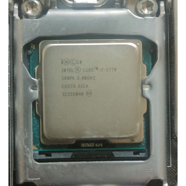 英特爾Intel i7-3770 CPU/1155腳位/3.4G/4C8T/良品/附風扇