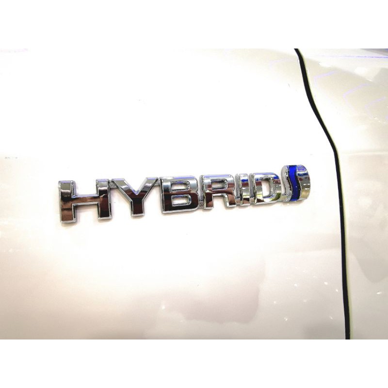（點精品）HYBRID 車標 金屬 ABS 豐田 TOYOTA RAV4 ALTIS CROSS 油電 標 3D 立體