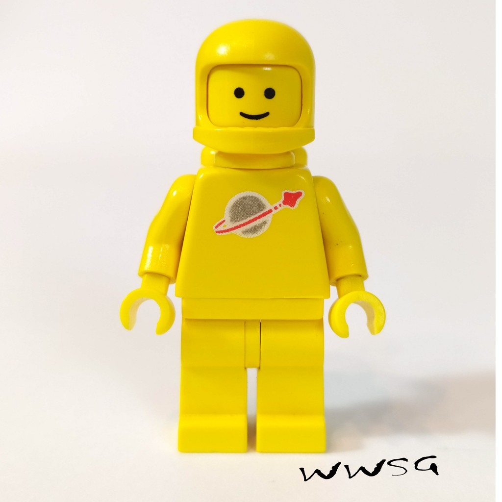☢️玩物喪志 1982年 LEGO樂高 絕版二手收藏 經典太空人偶(科技武器配件零件二手磚散磚盒組紅白老人偶75243
