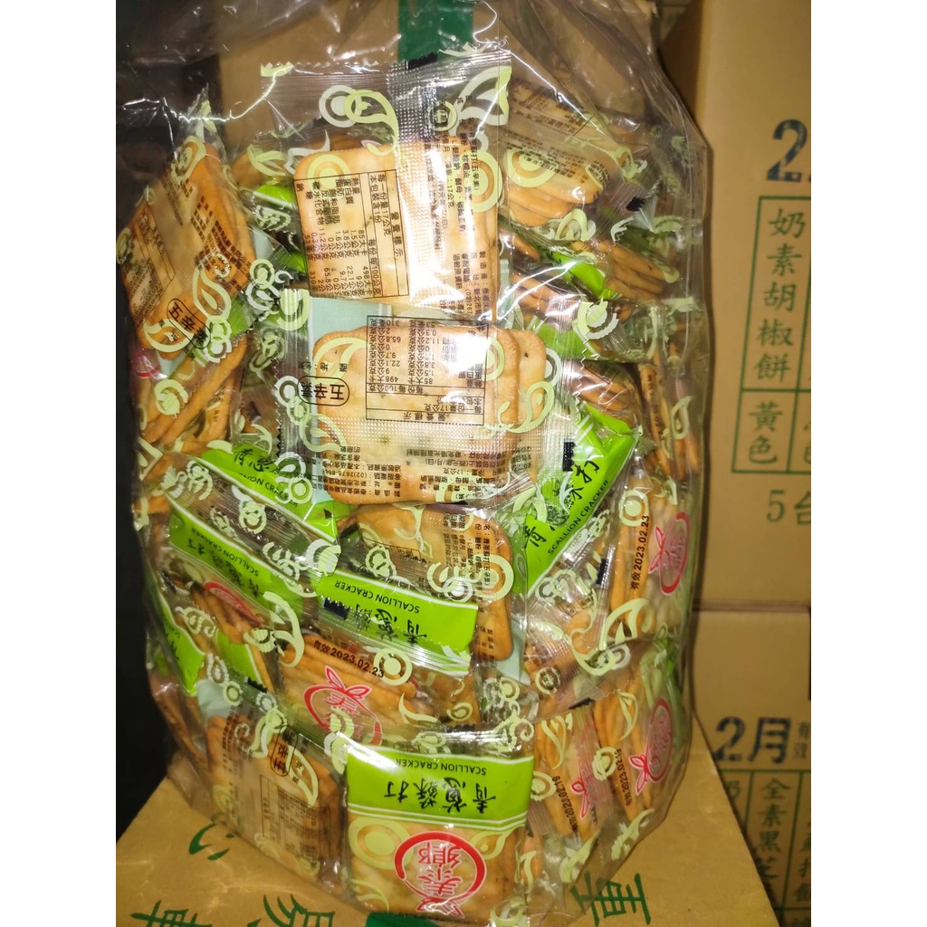 泰鄉 青蔥 蘇打餅乾 一包 5斤（3000公克)