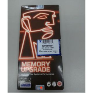 遠東金士頓記憶體模組筆記型電腦用Kingston金士頓 DDR3 1600 4G 4GB記憶體 KVR16S11S8/4