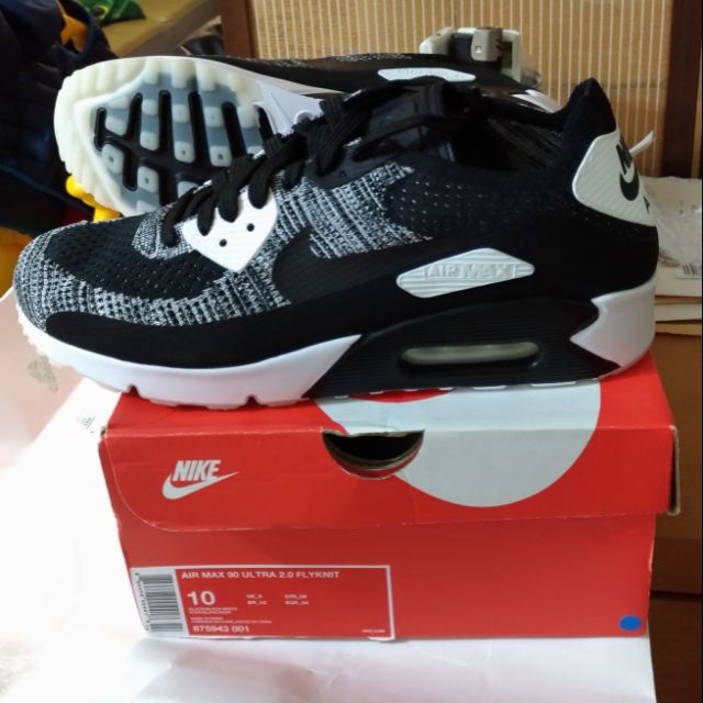nike air max 90 flyknit oreo
