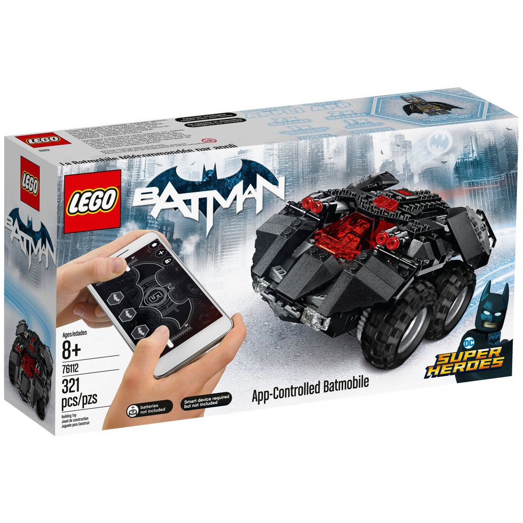 【台中翔智積木】LEGO 樂高 DC 超級英雄 76112 App-Controlled Batmobile