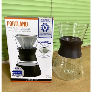 全新 加拿大GROSCHE Portland 法式濾掛壺 咖啡 濾掛