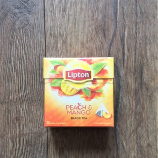 荷蘭製 Lipton Peach Mango Black Tea 水蜜桃 芒果茶 新品