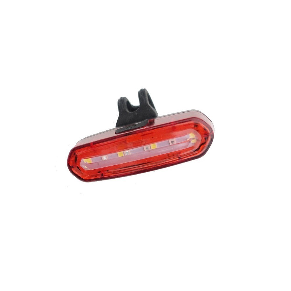 USB充電（冥王星）紅白雙色光警示燈 爆閃警示燈 自行車尾燈 單車後燈 腳踏車後警示燈
