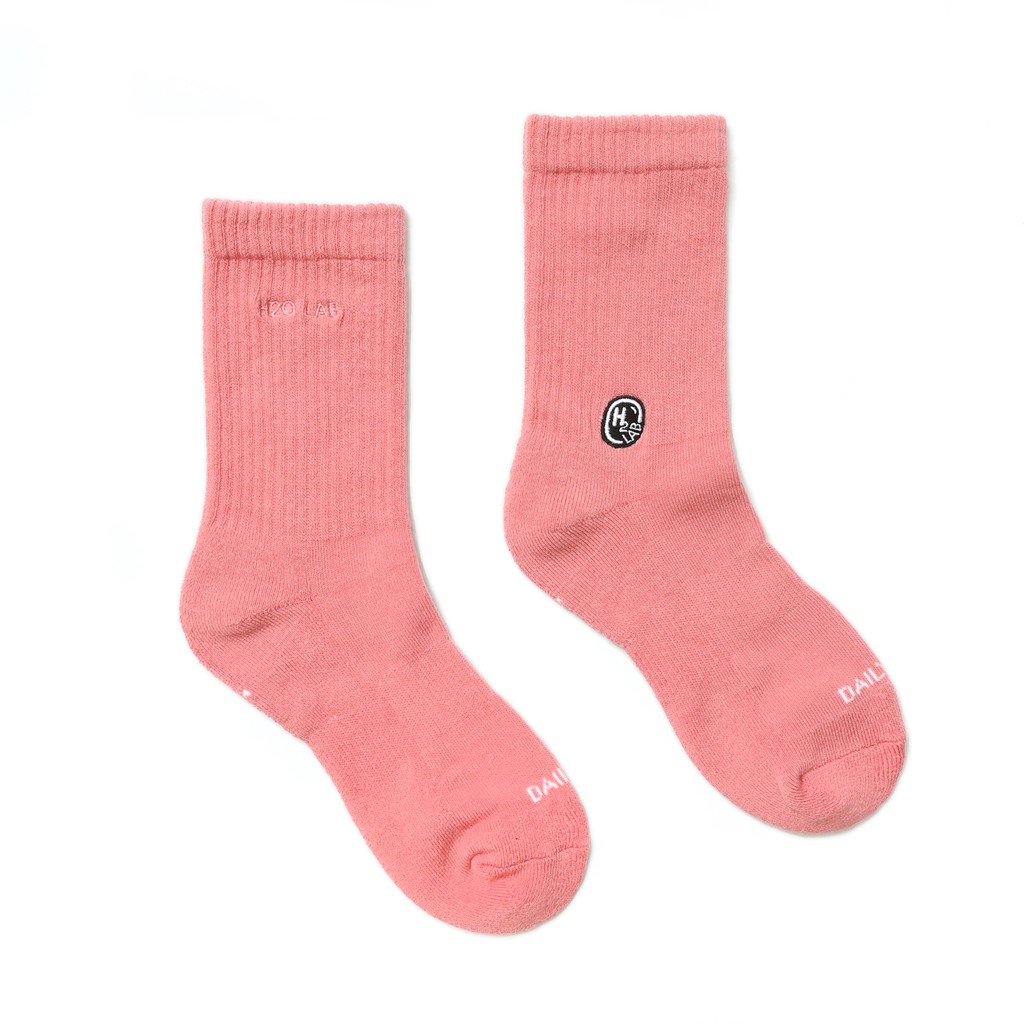 HOWDE LAB Classic Socks Rose Pink 玫瑰粉 中高筒襪【20SS01-PK】