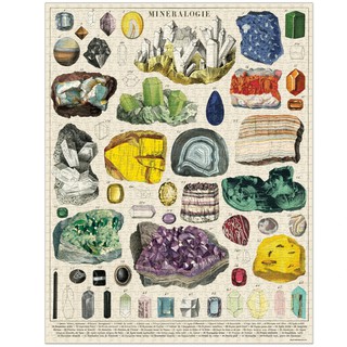 歐美進口拼圖（Cavallini & Co）/1000片/Mineralogy