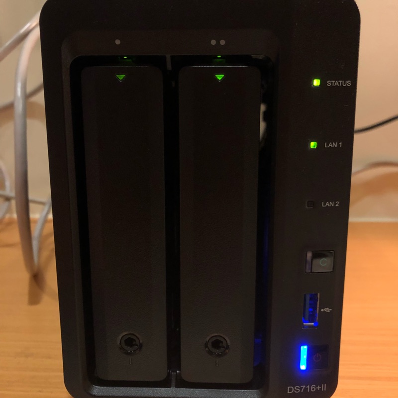 《NAS》Synology DS716+II + Seagate 4TB NAS專用碟*2