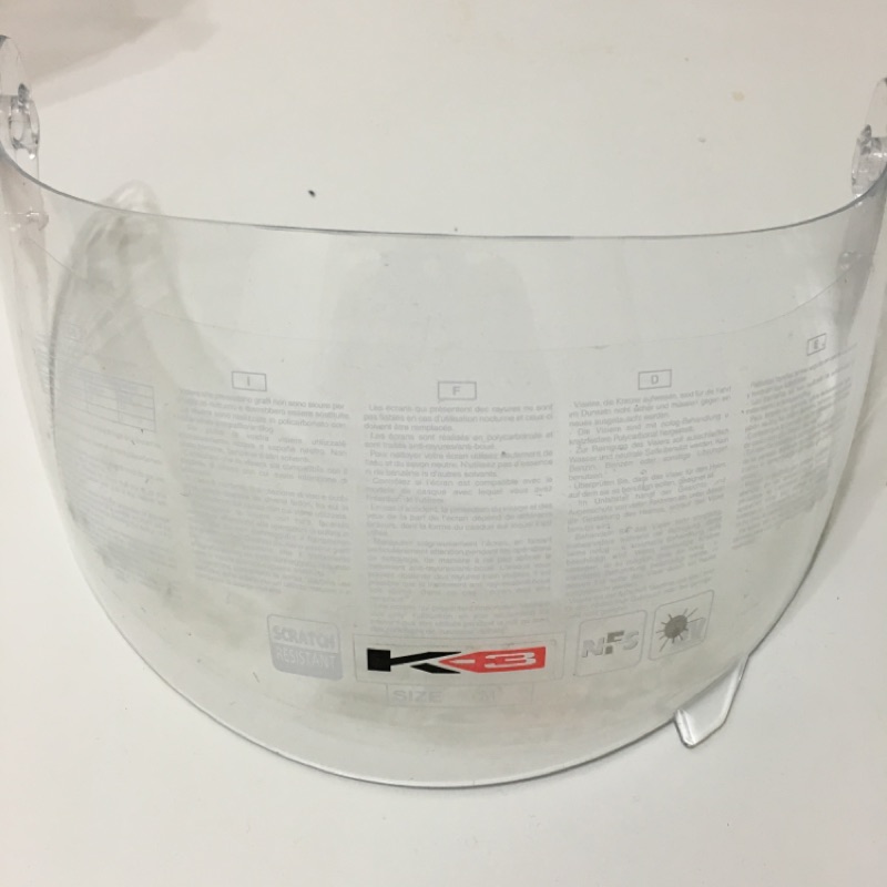 AGV K3 安全帽鏡片