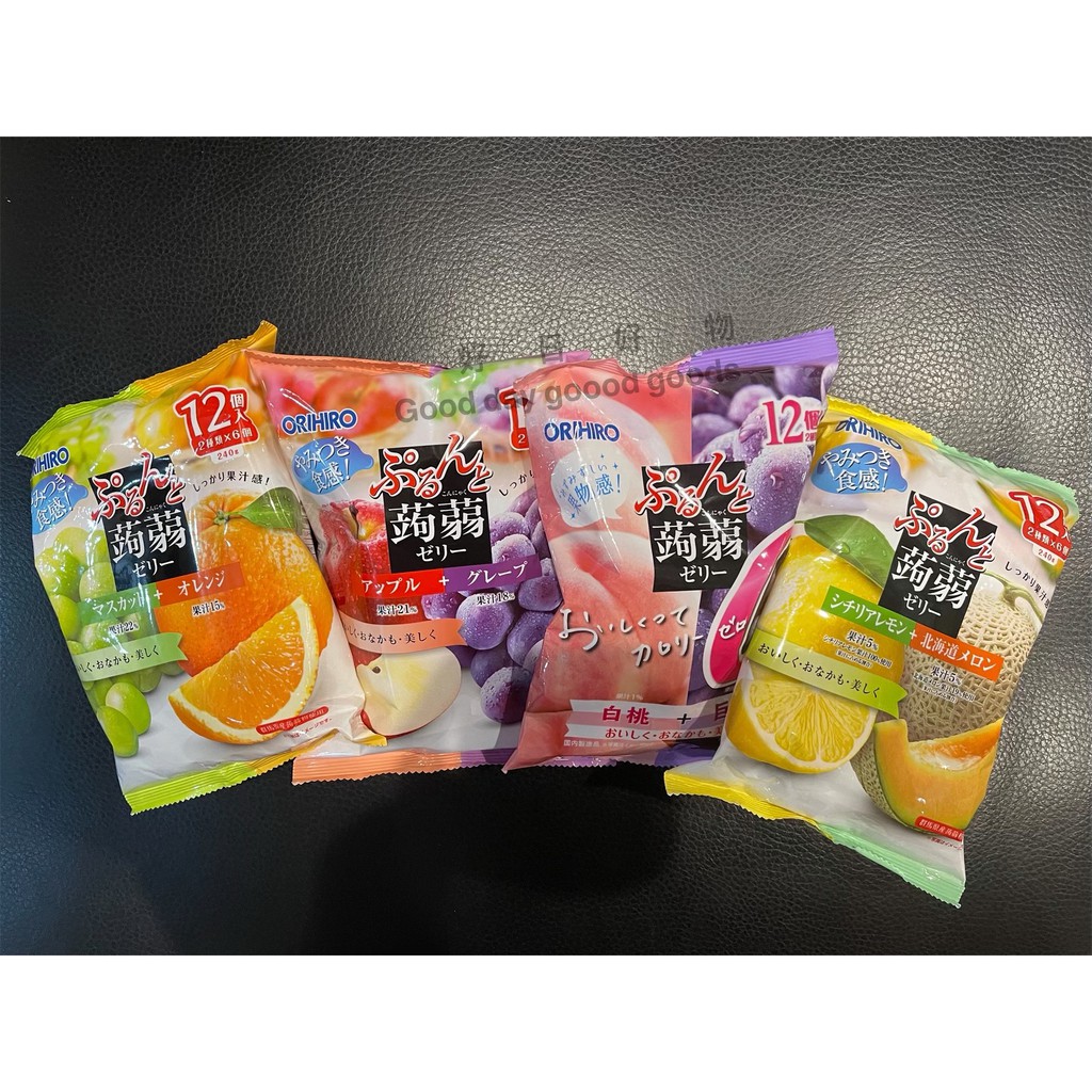 現貨快速出貨日本 蒟蒻果凍方便好吃不沾手擠壓式蒟蒻雙口味必買人氣蒟蒻 12入 蝦皮購物