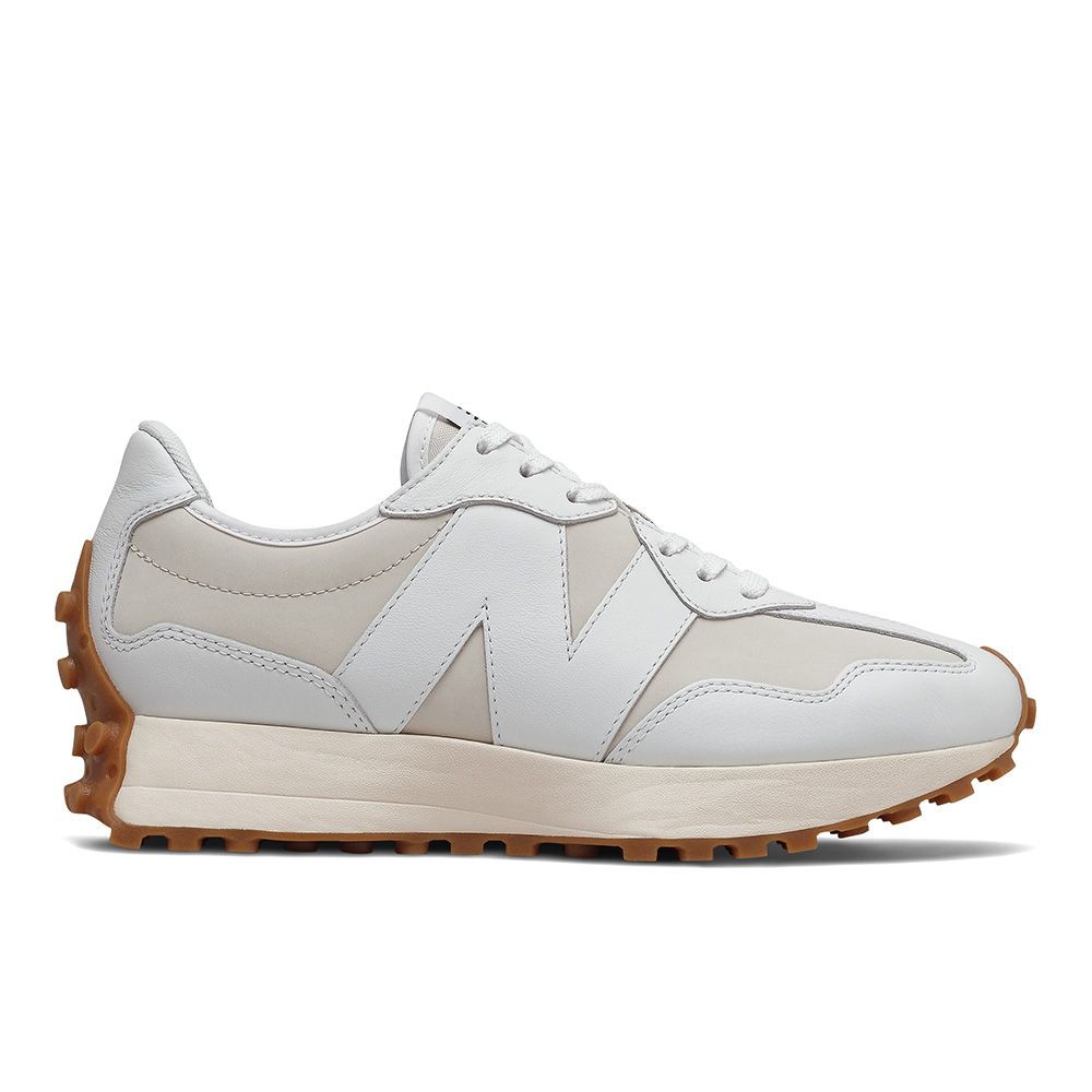 New Balance 女款 米白色 經典復古 休閒鞋 WS327LA