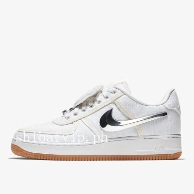 white travis scott air force 1