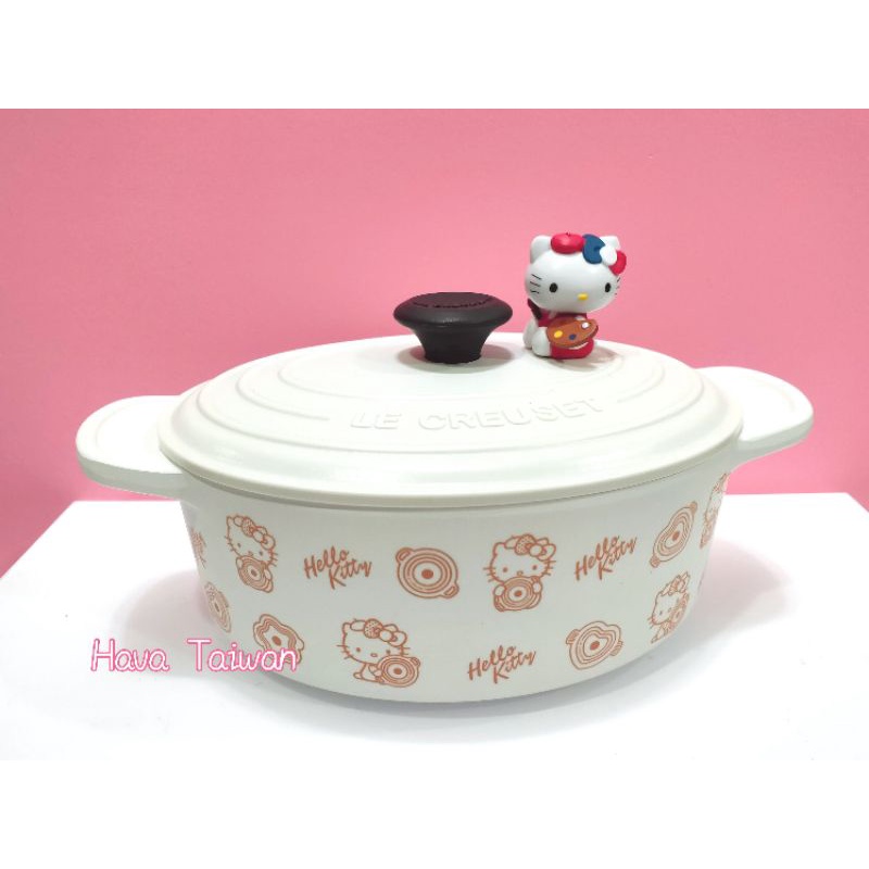 Le creuset for Hello Kitty 鑄鐵鍋造型餐具-0