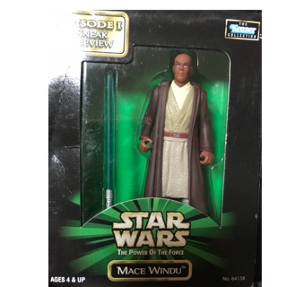 Star Wars 魅使·雲度（英文：Mace Windu）限量絕版公仔\收藏品\極稀少版9公分