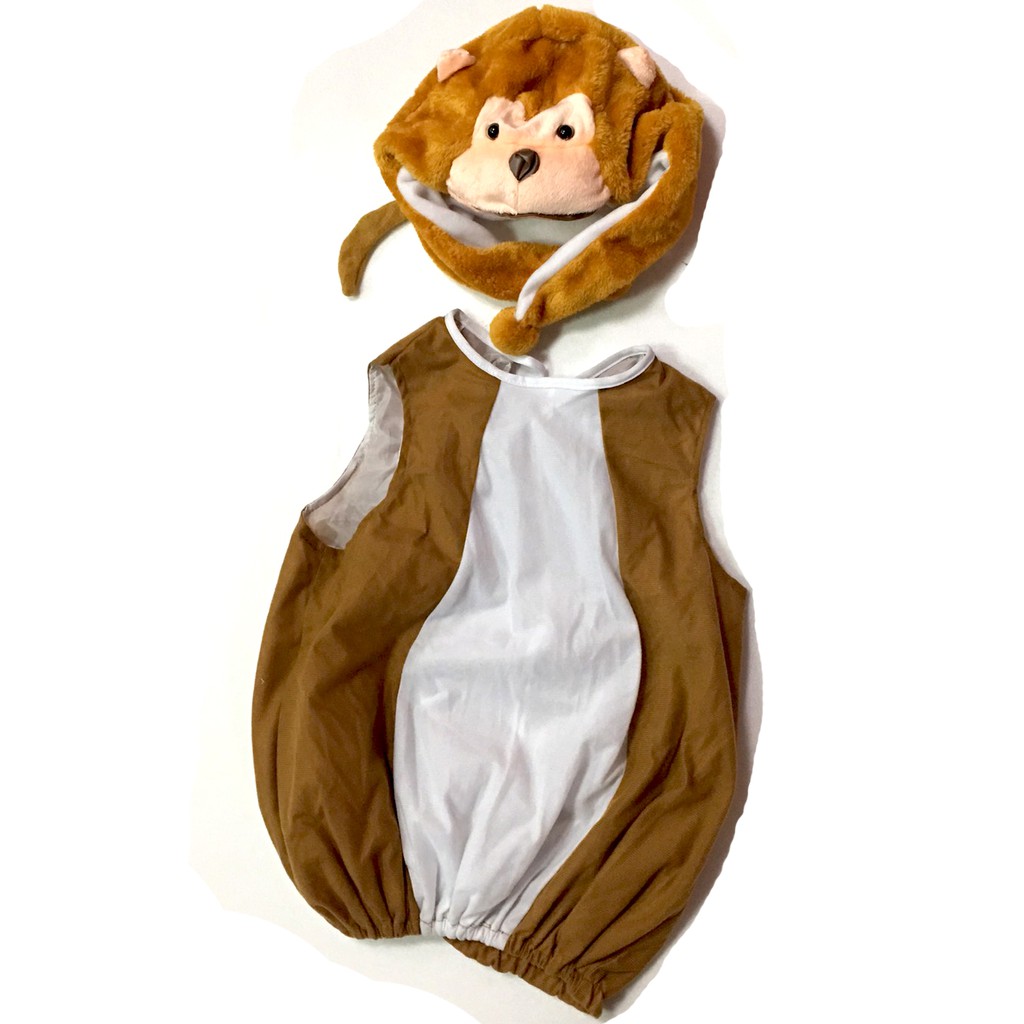 洋洋小品可愛動物服 猴子服裝 兒童造型服中壢平鎮萬聖節服裝 聖誕節服裝表演服裝表演道具角色扮演 蝦皮購物