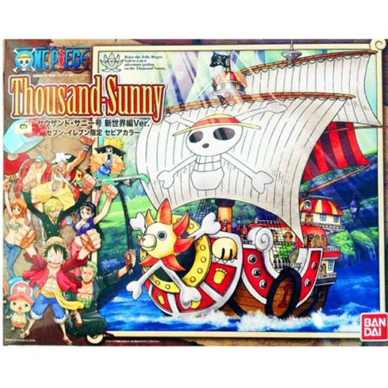 日本bandai海賊王one Piece航海王新世界篇ver 千陽號模型 蝦皮購物