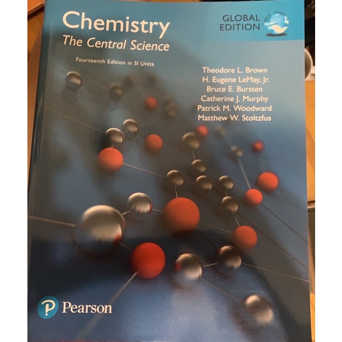 CHEMISTRY: THE CENTRAL SCIENCE  14/E 9781292221229