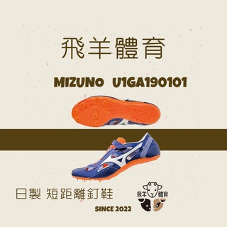 飛羊體育🐑MIZUNO 美津濃 日本製 CHRONO INX 9 跑鞋 U1GA190101 田徑釘鞋 日製 藍色