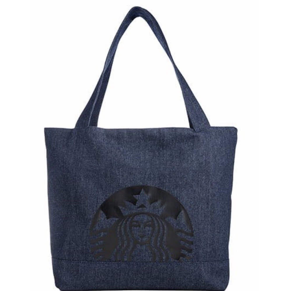 Starbucks星巴克--丹寧女神提袋