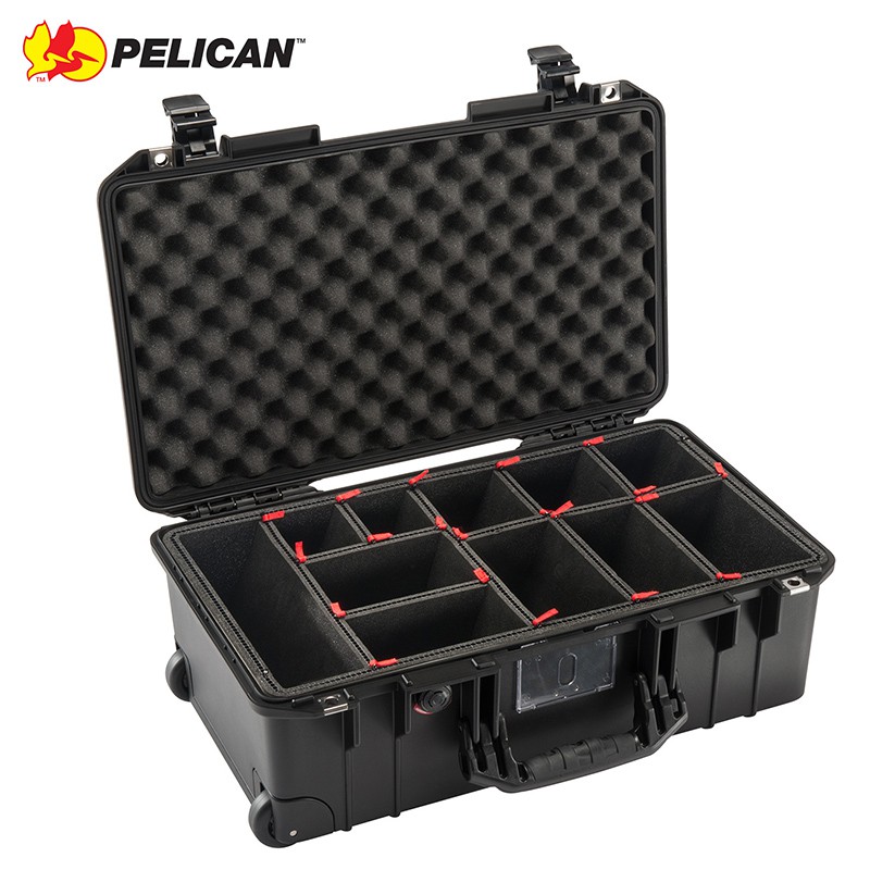 Pelican 1535AirTP 超輕防水氣密箱(TrekPak隔板組) 拉桿帶輪 可手提登機 相機專家 [公司貨]