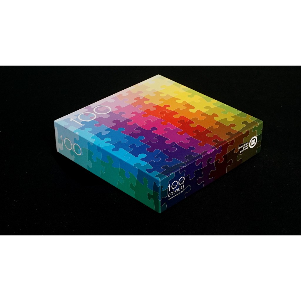 【出清特價】澳洲正版Clemens Habicht’s Color Puzzles, CMYK 100片拼圖
