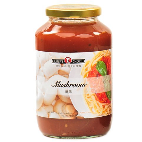 【美味大師】義大利麵醬-蘑菇/番茄原味/義式肉醬/田園蔬菜 720g/罐