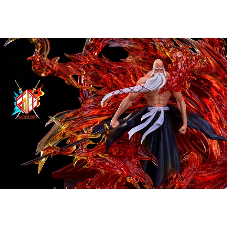 送畫 萌萌全球動漫gk 69新款代購ws 山本元柳斎重國總隊長限量手辦雕像 蝦皮購物